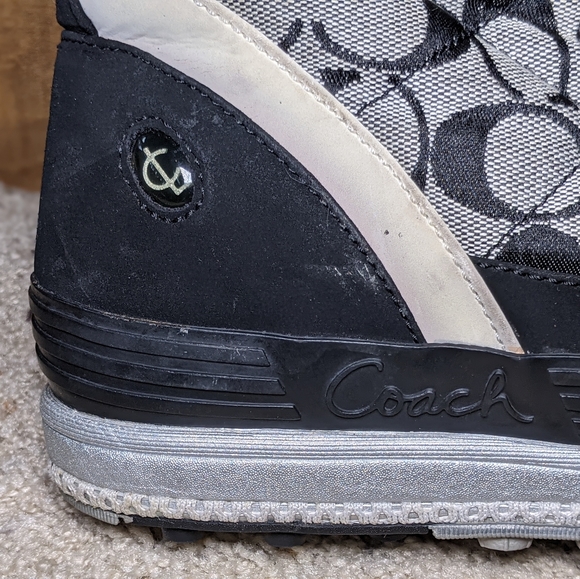 Coach Marian Signature Logo Snow Boot Size 8.5 - Picture 2 of 12